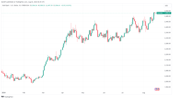 黃金價格突破2500美元創新高！ 5大因素繼續助力金價上漲？