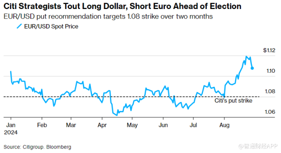 美國大選臨近 花旗逆勢看漲美元