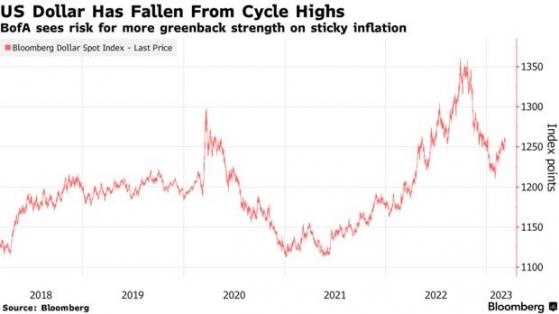 “低通脹時代已經結束”！美國銀行外匯策略主管：美元恐進一步走強