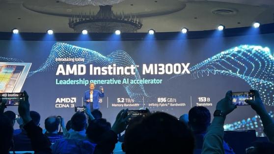 挑戰英偉達! AMD推出AI芯片MI300X 亞馬遜與Meta將“嘗鮮”