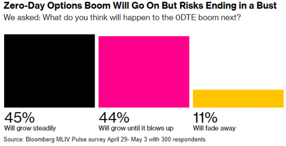 美股零日期權熱潮愈演愈烈 近半投資者擔心觸發崩盤