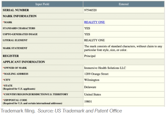 傳蘋果(AAPL.US)正爲其AR/VR頭顯申請“Reality”商標 或于明年正式發布