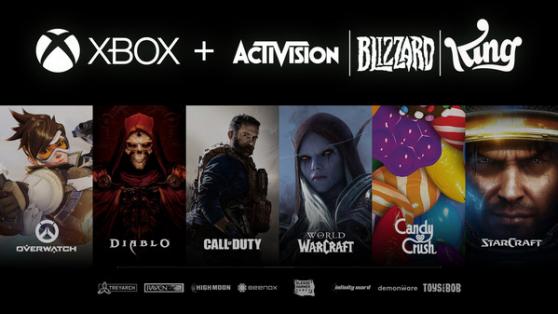 微軟收購 Activision Blizzard，讓所有人在不同裝置連接快樂和遊戲社群