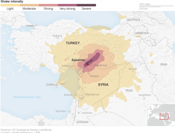 土耳其、敘利亞強震逾4300人罹難！幣安、火必與Tether承諾集資重金馳援