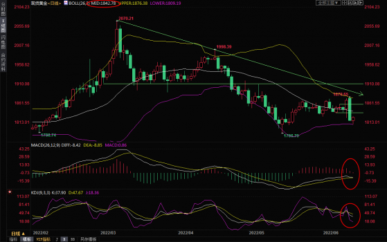 6月14日現貨黃金交易策略：逢低買盤支撐金價，決議前多頭難掀波瀾，還迎PPI數據考驗