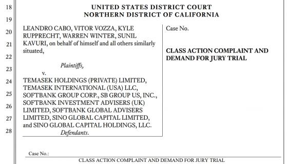 突發！淡馬錫、紅杉資本、軟銀等18家風投公司被告 美國法院「集體訴訟」怎麼回事？